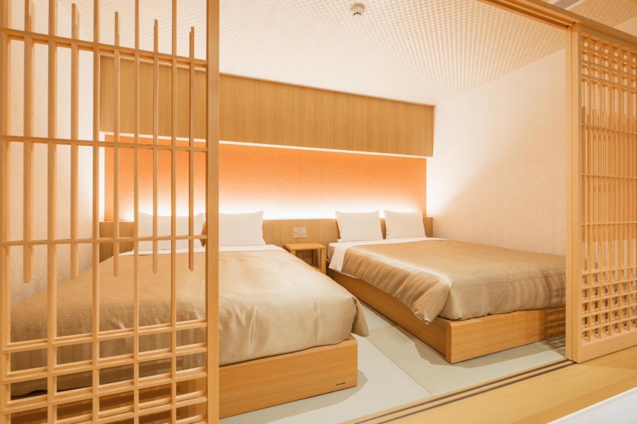 Grand Base Hakata Gofuku Aparthotel Fukuoka  Exterior foto