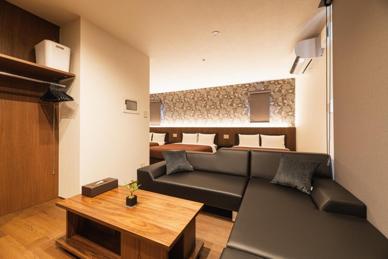 Grand Base Hakata Gofuku Aparthotel Fukuoka  Exterior foto