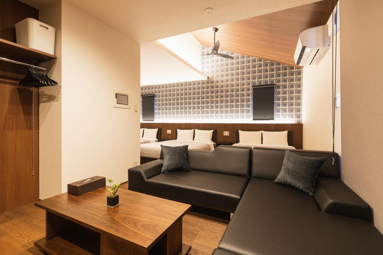 Grand Base Hakata Gofuku Aparthotel Fukuoka  Exterior foto